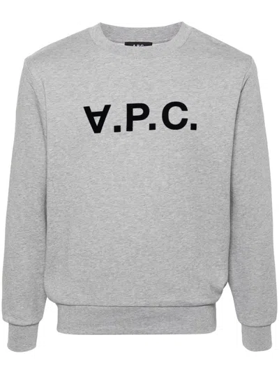 Apc A.p.c. Sweaters Grey In Gray
