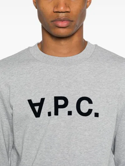 Apc A.p.c. Sweaters Grey In Gray