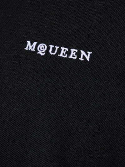 Alexander Mcqueen Alexander Mc Queen T Shirts And Polos Black In Blue