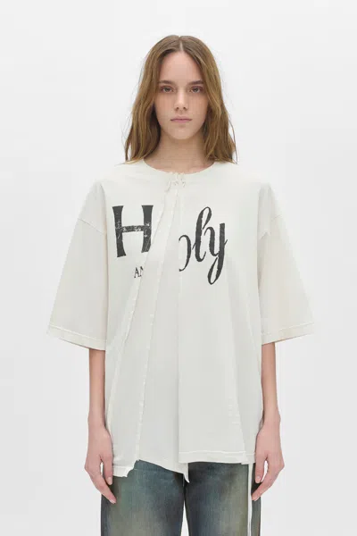 Ann Demeulemeester Friek High Comfort Fit T-shirt In Multi