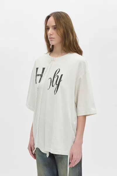 Ann Demeulemeester Friek High Comfort Fit T-shirt In Multi