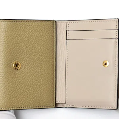 Pre-owned Loewe Grayish Orange Leather Wallet (tri-fold) ()