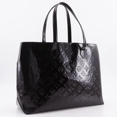 Pre-owned Louis Vuitton Amarante Purple Red Color Monogram Vernis Tote Bag ()
