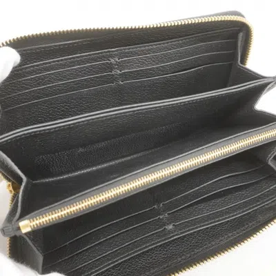 Pre-owned Louis Vuitton Beige Black Long Wallet (bi-fold) () In Multi