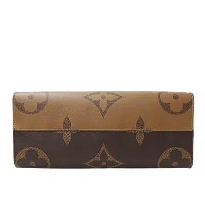 Pre-owned Louis Vuitton Black Brown Galle Monogram White Monogram Tote Bag ()