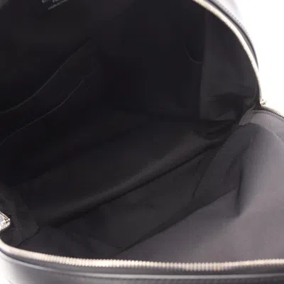 Pre-owned Louis Vuitton Black Coated Canvas Pvc Damier Graphite Leather Backpack ()
