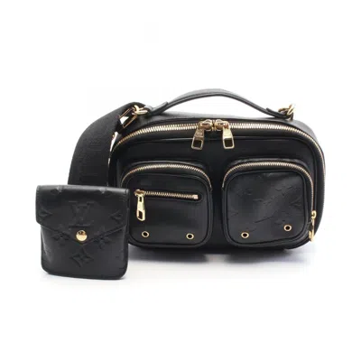 Pre-owned Louis Vuitton Black Leather Shoulder Bag ()