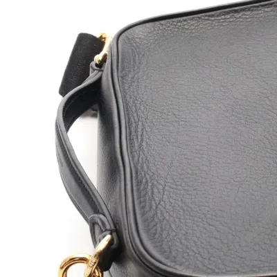 Pre-owned Louis Vuitton Black Leather Shoulder Bag ()