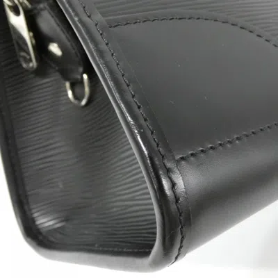 Pre-owned Louis Vuitton Black Leather Shoulder Bag ()