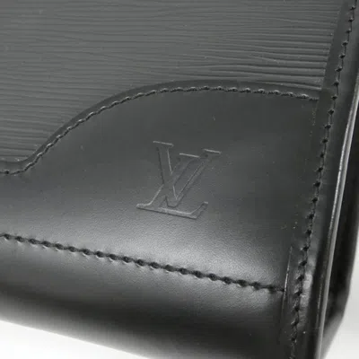 Pre-owned Louis Vuitton Black Leather Shoulder Bag ()