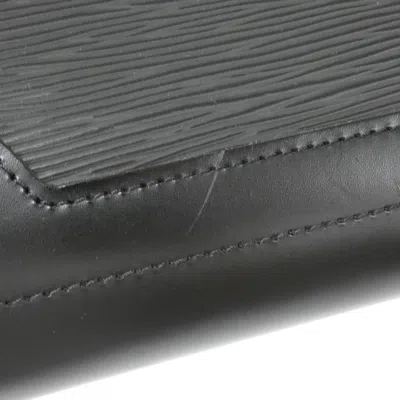 Pre-owned Louis Vuitton Black Leather Shoulder Bag ()