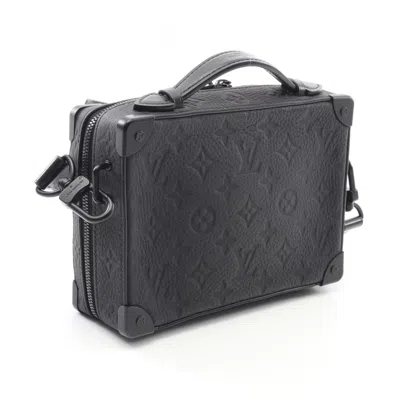Pre-owned Louis Vuitton Black Leather Shoulder Bag ()