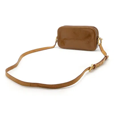 Pre-owned Louis Vuitton Bronze Leather Shoulder Bag ()