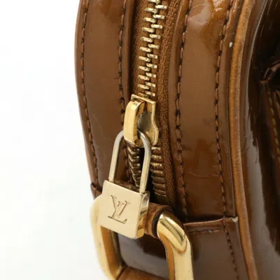 Pre-owned Louis Vuitton Bronze Leather Shoulder Bag ()