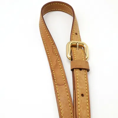 Pre-owned Louis Vuitton Bronze Leather Shoulder Bag ()