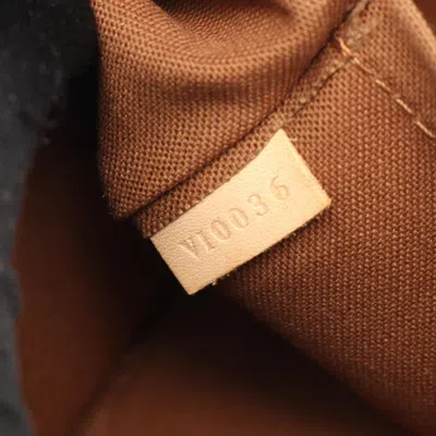 Pre-owned Louis Vuitton Brown Coated Canvas Leather Tote Bag ()