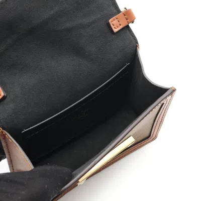 Pre-owned Louis Vuitton Brown Coated Canvas Pvc Monogram Reverse Leather Shoulder Bag ()