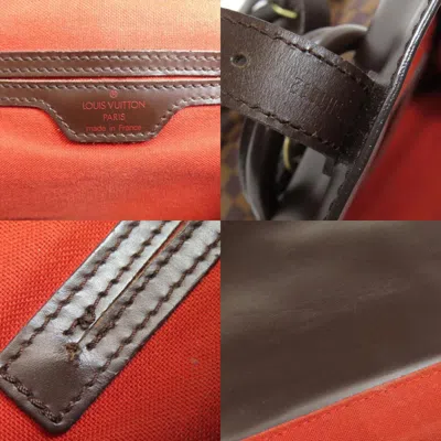 Pre-owned Louis Vuitton Brown Damier Canvas Ebene Damier Canvas Backpack ()