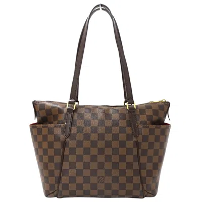 Pre-owned Louis Vuitton Brown Damier Canvas Galle Damier Canvas Shoulder Bag Tote Bag ()