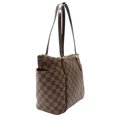Pre-owned Louis Vuitton Brown Damier Canvas Galle Damier Canvas Shoulder Bag Tote Bag ()