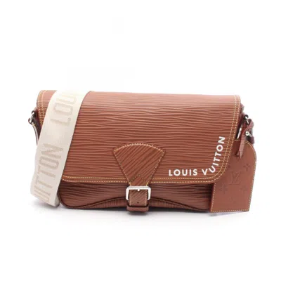 Pre-owned Louis Vuitton Brown Epi Leather Shoulder Bag ()