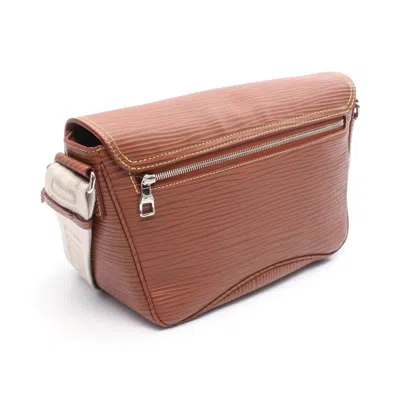 Pre-owned Louis Vuitton Brown Epi Leather Shoulder Bag ()