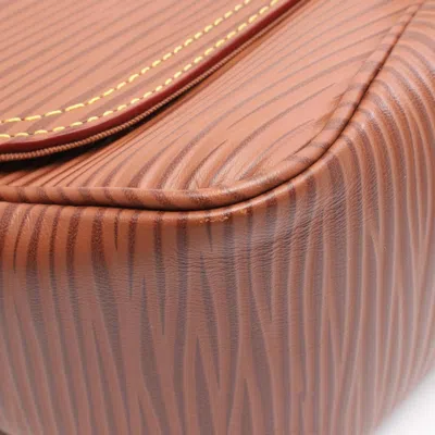 Pre-owned Louis Vuitton Brown Epi Leather Shoulder Bag ()