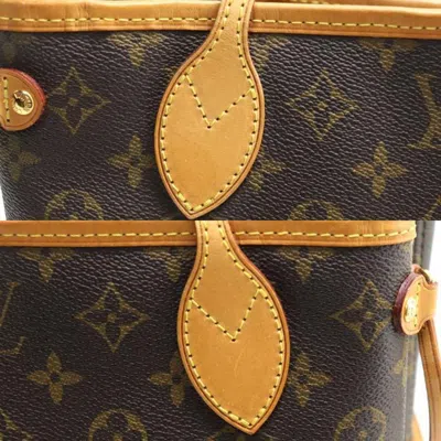 Pre-owned Louis Vuitton Brown Monogram Canvas Tote Bag ()