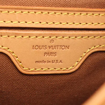 Pre-owned Louis Vuitton Brown Monogram Coated Canvas Backpack ()