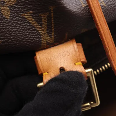 Pre-owned Louis Vuitton Brown Monogram Coated Canvas Backpack ()