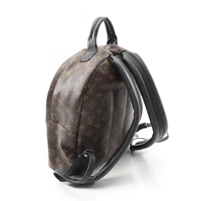 Pre-owned Louis Vuitton Brown Monogram Coated Canvas Backpack ()