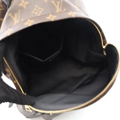 Pre-owned Louis Vuitton Brown Monogram Coated Canvas Backpack ()