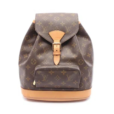 Pre-owned Louis Vuitton Brown Monogram Monogram Backpack ()