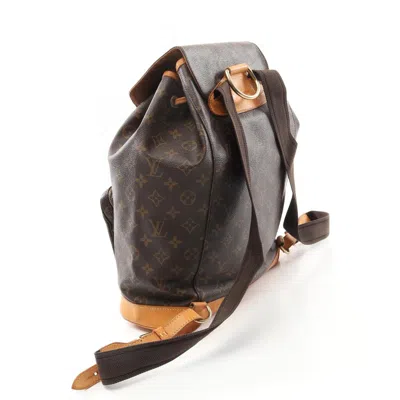 Pre-owned Louis Vuitton Brown Monogram Monogram Backpack ()