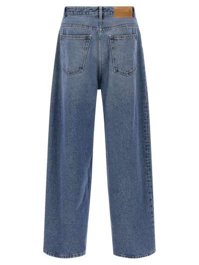 Mm6 Maison Margiela Jeans With Frayed Details In Multi