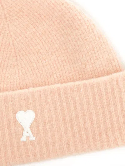 Ami Alexandre Mattiussi Ami Paris Heart Logo Beanie