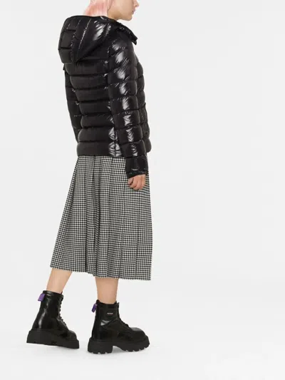 Moncler Bady Hooded Short Down Jacket Clothing In Black