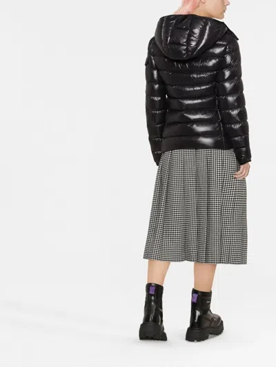 Moncler Bady Hooded Short Down Jacket Clothing In Black