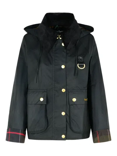 Barbour Long Sleeve Casual Jacket In Blue