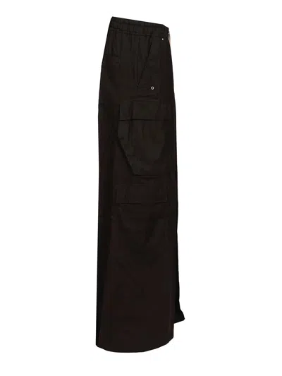 Rick Owens Cargobelas Trousers Black In Black