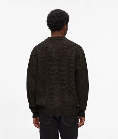 Karl Lagerfeld Wool-blend Sweater In Green