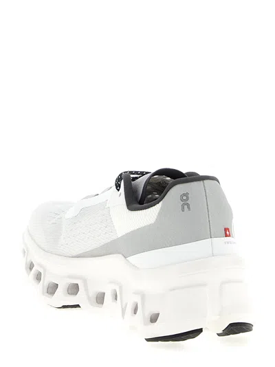 On Women's Cloudmster Road Running Sneakers In All White In Multi
