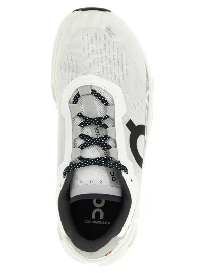 On Women's Cloudmster Road Running Sneakers In All White In Multi