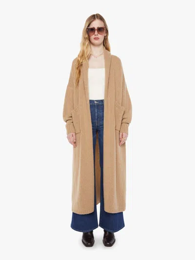 Sablyn Sullivan Cashmere Belted Shawl Duster Camel In Brown