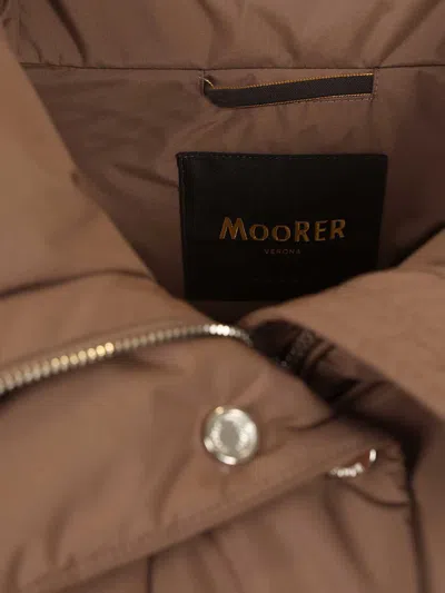 Moorer Duchessa-stp Coats Rose In Brown
