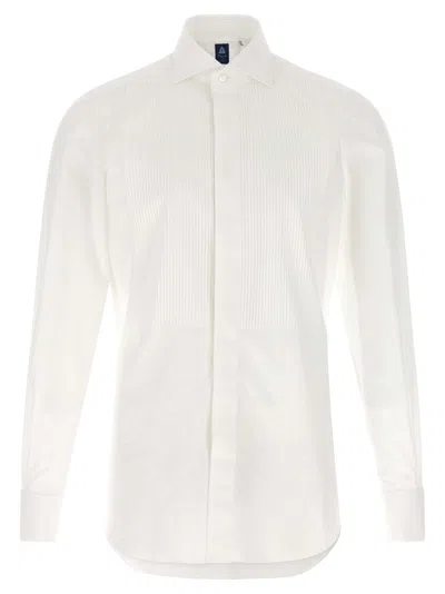 Finamore 1925 Eduardo Shirt And Blouse White In Neutral