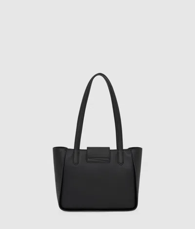 Karl Lagerfeld Small Logo-detail Tote Bag In Black