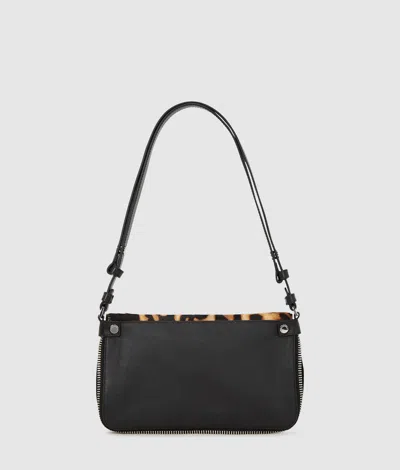 Karl Lagerfeld Leopard-print Shoulder Bag In Multi