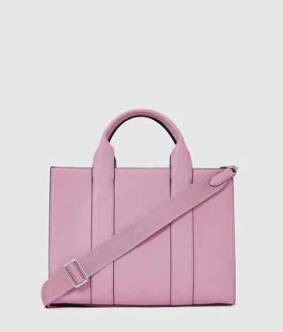 Karl Lagerfeld Rue St.guillaume Tote Bag In Pink