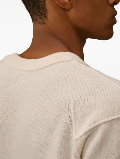 C.p. Company Sweaters White In Multi